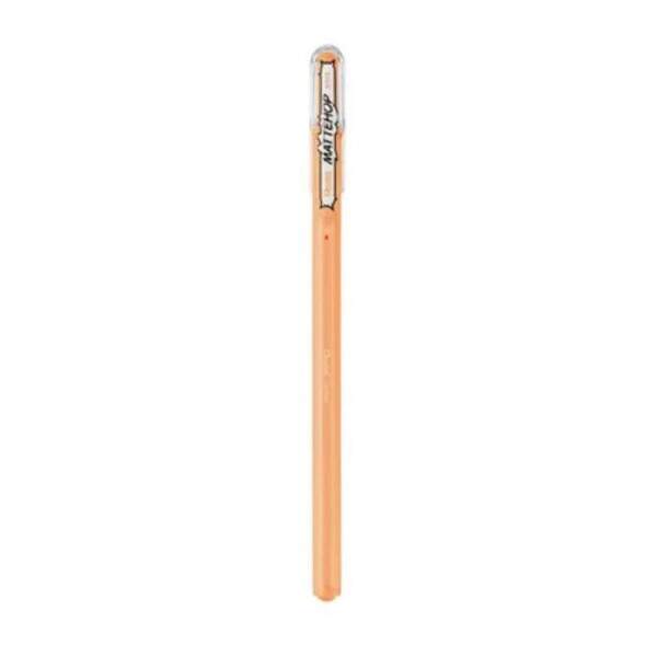 Caneta Gel Pentel Mattehop 1.0mm Laranja Claro
