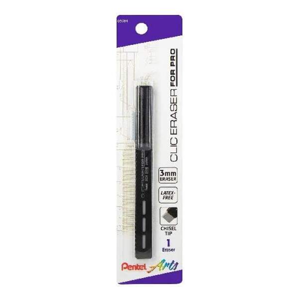 Caneta Borracha Pentel Click Eraser FOR PRO