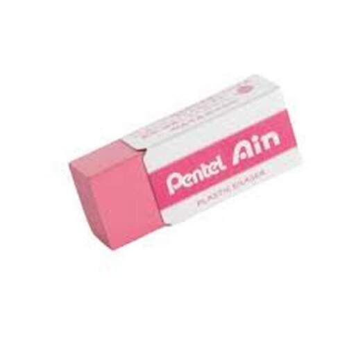 Borracha Pentel Ain 5 Cores