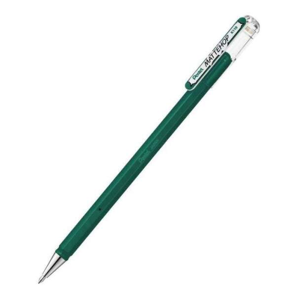 Caneta Gel Pentel Mattehop 1.0mm Verde Escuro