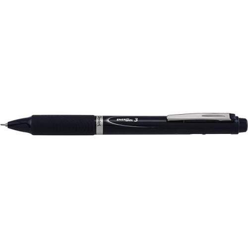 Caneta Gel Pentel Energel 3 Multi Color Fine 0.5 mm Azul