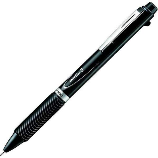 Caneta Gel Pentel Energel 3 Multi Color Fine 0.5 mm Azul