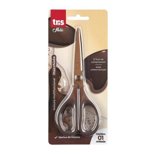 Tesoura Tris Holic Macchiato 17,5 cm