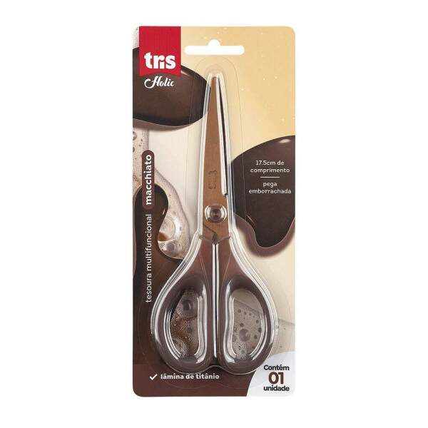 Tesoura Tris Holic Macchiato 17,5 cm