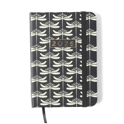Agenda Planner Cicero 2026 Liblulas Semanal 9x13 Preto