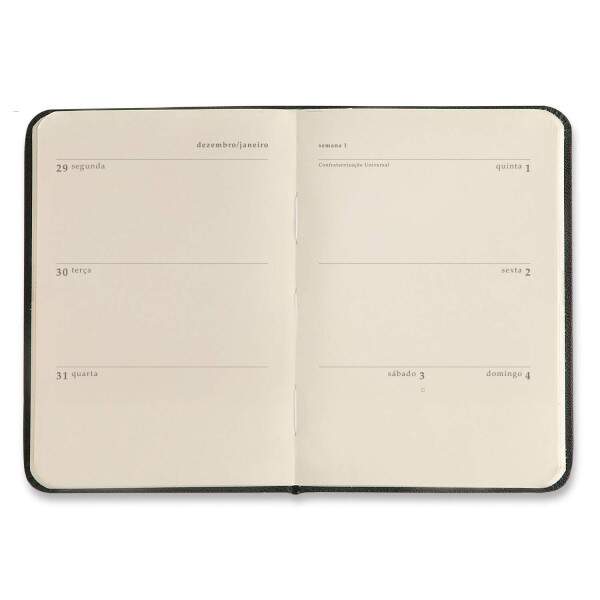 Agenda Planner Cicero 2026 Liblulas Semanal 9x13 Preto