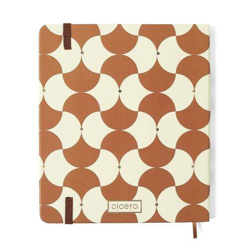 Agenda Planner Cicero 2026 Bossa Nova Semanal Planejamento 17x19,5 Boemia Caramelo