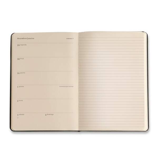 Agenda Planner Cicero 2026 Clssica Semanal Anotaes 14x21 Azul Celeste