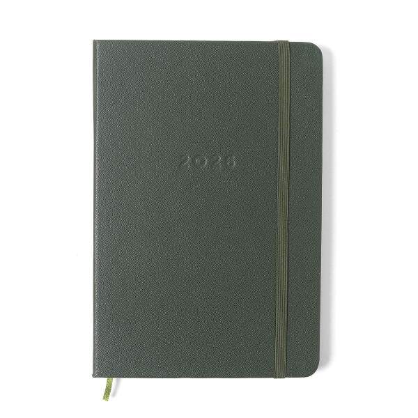 Agenda Planner Cicero 2026 Clssica Semanal Anotaes 14x21 Verde Oliva