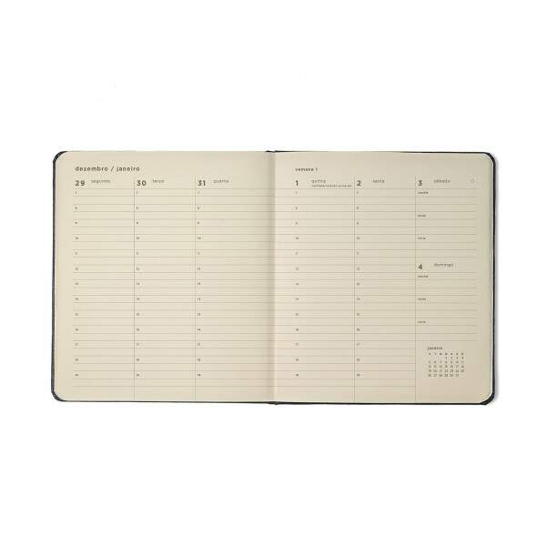 Agenda Planner Cicero 2026 Doce Florada Semanal Planejamento 17x19,5 Garrafa