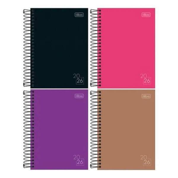 Agenda Tilibra Espiral Diria Spice Cores M5 2026