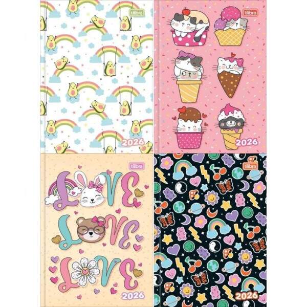 Agenda Tilibra Costurada Spice Feminina M4 2026