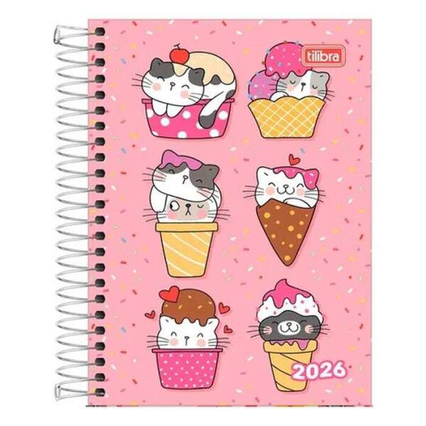 Agenda Tilibra Espiral Diria Spice Feminina M3 2026