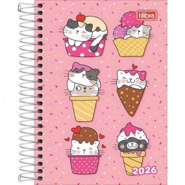 Agenda Tilibra Espiral Diria Spice Feminina M5 2026