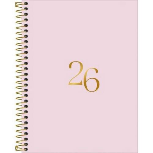 Agenda Tilibra Executiva Vanilla Rosa M7 2026