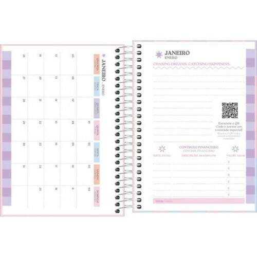 Agenda Tilibra Espiral Diria Happy M4 2026