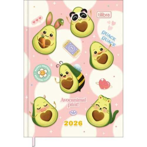 Agenda Tilibra Costurada Mini Abacute M1 2026