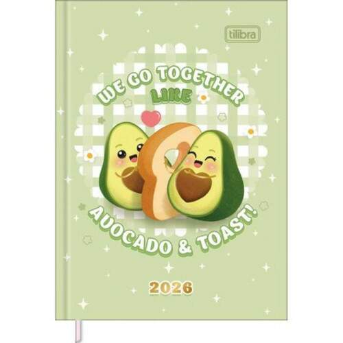 Agenda Tilibra Costurada Mini Abacute M1 2026