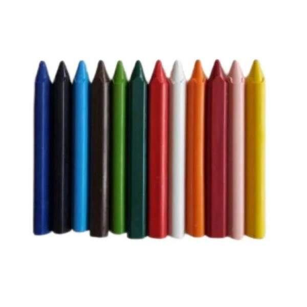 Giz de Cera Giotto Maxi Tri 12 Cores