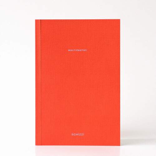 Schizzi Books - Caderno Schizzi Books Hotmelt Scarlet 14x21cm Multipautas