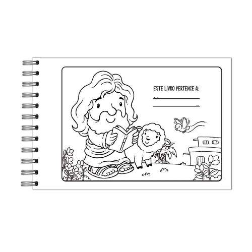 Vale das Letras - Livro De Colorir Bible Cuties Vale das Letras