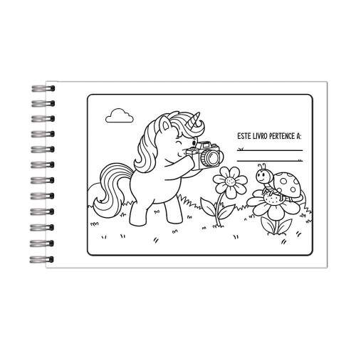 PAE Editora - Livro de Colorir Unicornio Cuties Vale das Letras