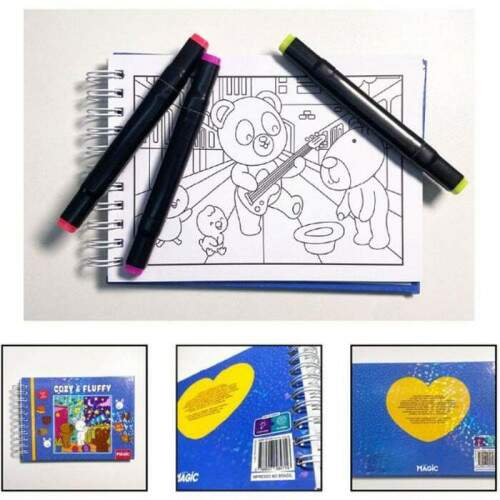 Livros Magic - Livro De Colorir Magic Cozy And Fluffy