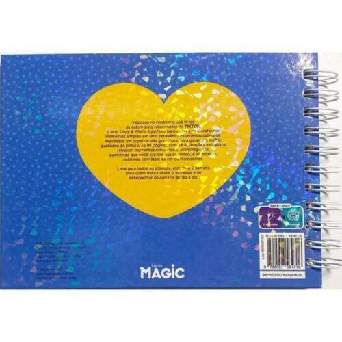 Livros Magic - Livro De Colorir Magic Cozy And Fluffy