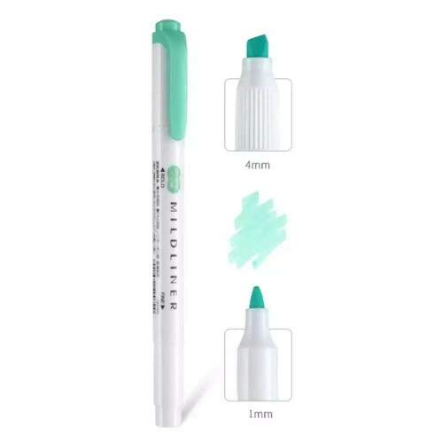 Zebra - Marca-Texto Zebra Mildliner Azul Verde