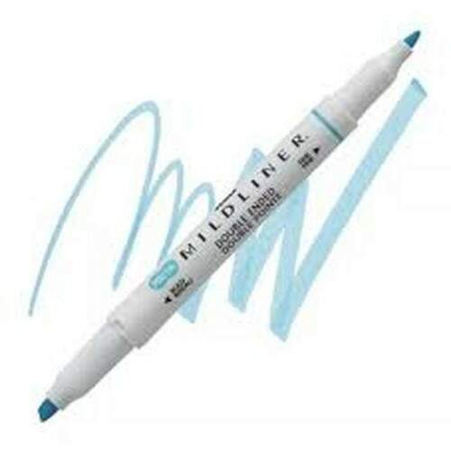 Zebra - Marca-Texto Zebra Mildliner Azul Ciano