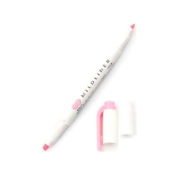 Zebra - Marca-Texto Zebra Mildliner Rosa