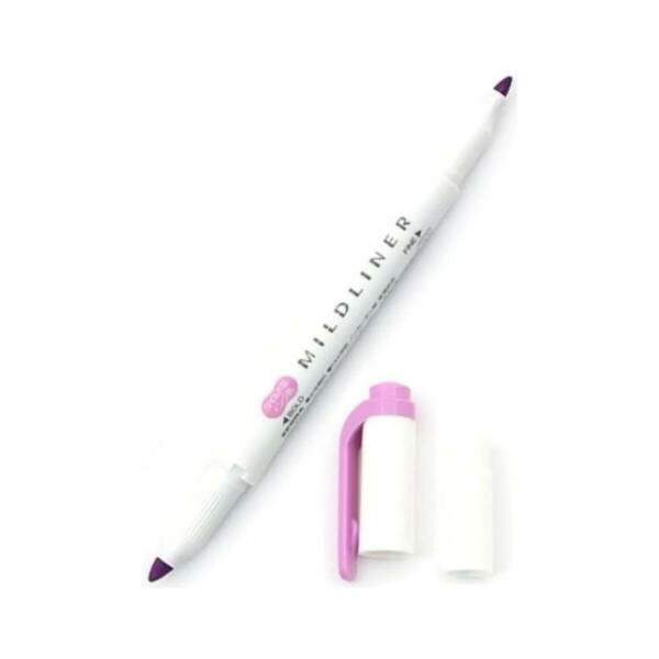 Zebra - Marca-Texto Zebra Mildliner Magenta