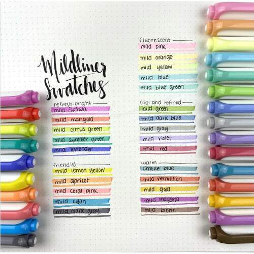 Zebra - Marca-Texto Zebra Mildliner Lavanda