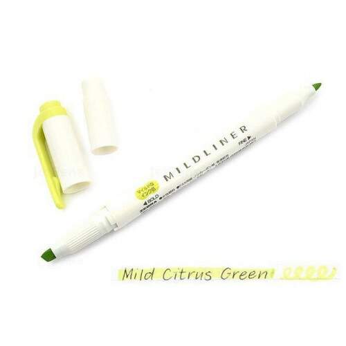 Zebra - Marca-Texto Zebra Mildliner Verde Citrus