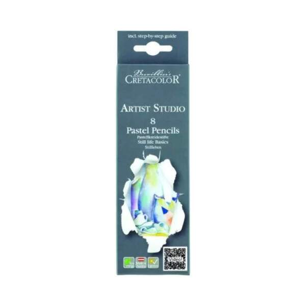Cretacolor - Lapis Pastel Cretacolor Artist Studio Still Life 8 Cores