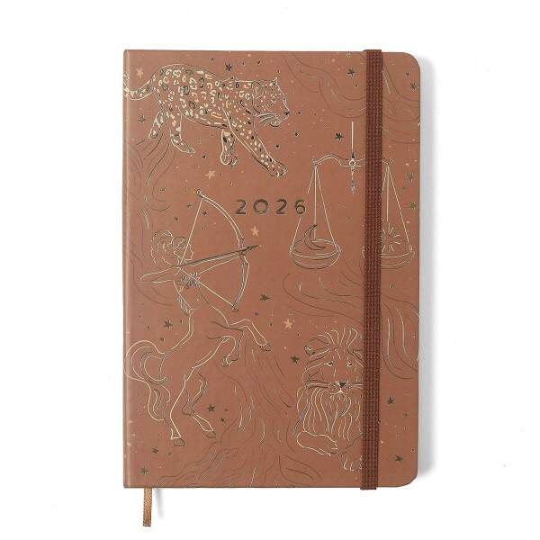 Ccero - Agenda Planner Cicero 2026 Origens Semanal Anotaes 14x21 Terra