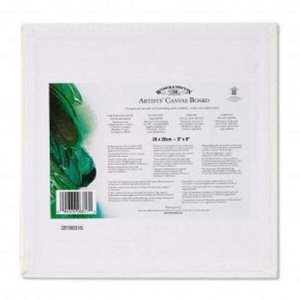 Winsor e Newton - Carto Telado Para Pintura Winsor & Newton 20 x 20 cm