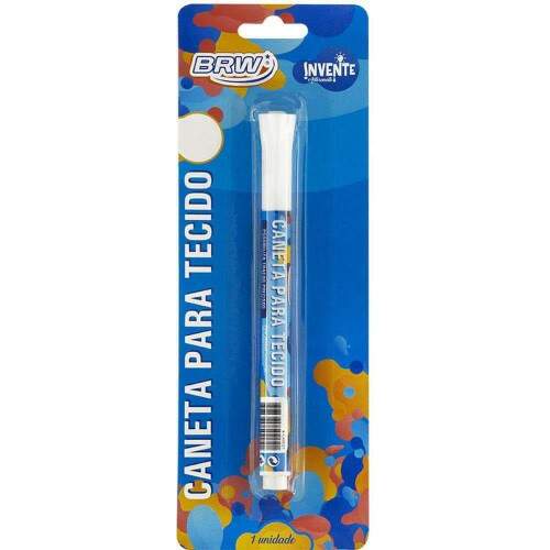 BRW - Caneta De Tecido BRW Branca