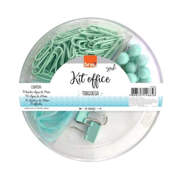 BRW - Kit Office BRW Donuts Verde gua