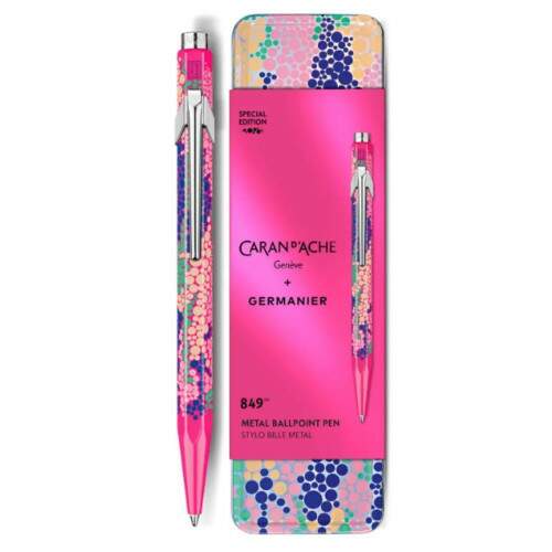 Caran dAche - Caneta Esfero Caran dAche 849 Germanier Neon Pink