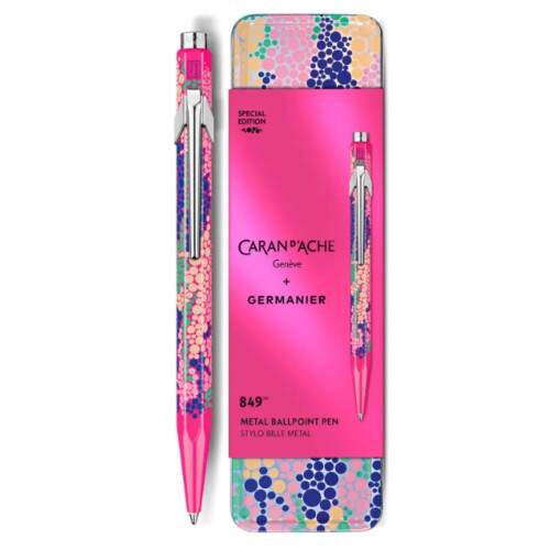 Caran dAche - Caneta Esfero Caran dAche 849 Germanier Neon Pink