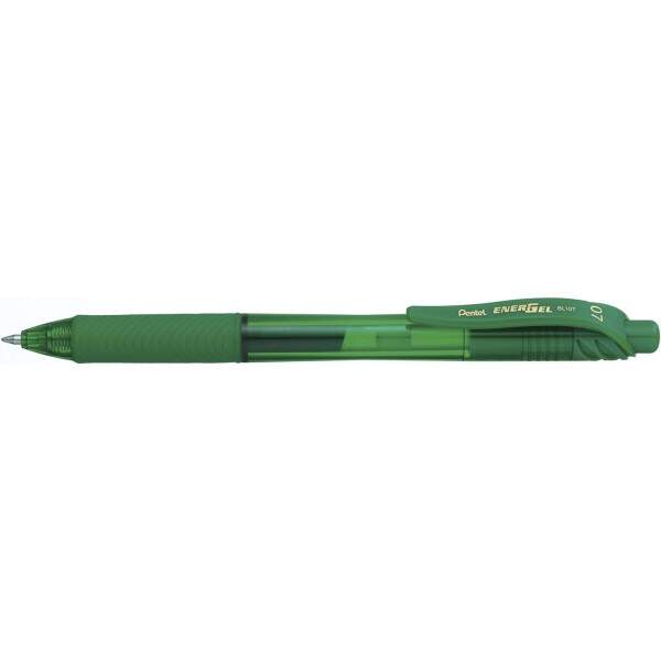 Pentel - Caneta Gel Pentel Energel BL107 0.7 mm Verde