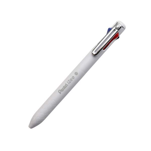Pentel - Caneta Pentel Izee 1.0mm 4 Cores Branco