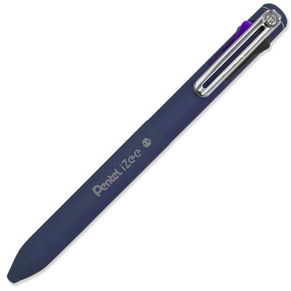 Pentel - Caneta Pentel Izee 1.0mm 4 Cores Roxo Escuro