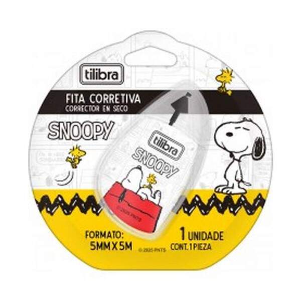Tilibra - Fita Corretiva Tilibra Snoopy