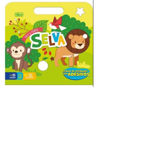 Tilibra - lbum Atividades Tilibra Maleta Selva