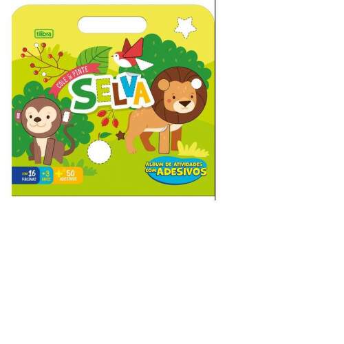 Tilibra - lbum Atividades Tilibra Maleta Selva