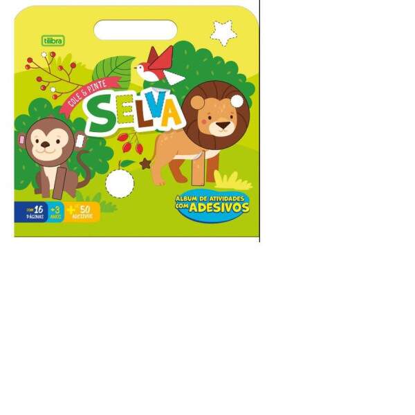 Tilibra - lbum Atividades Tilibra Maleta Selva