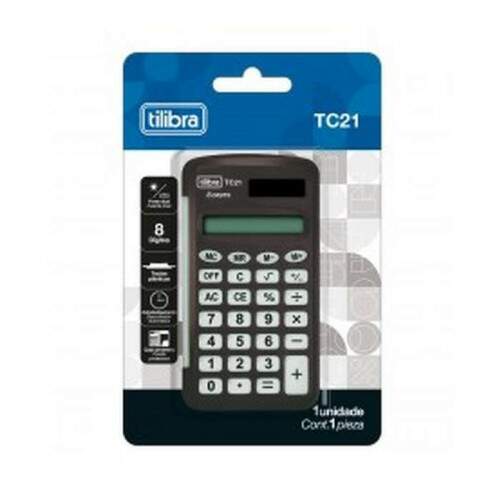Tilibra - Calculadora Tilibra TC21 Preta