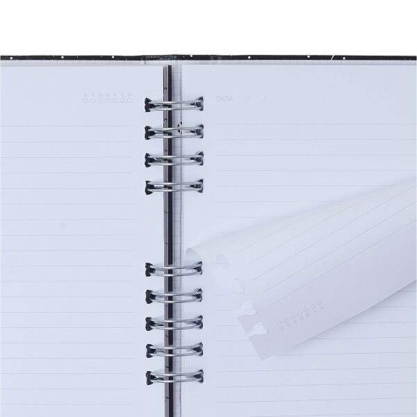 Caderno Ccero Organizador Doce Florada Pautado & Pontado 17x24 Preto